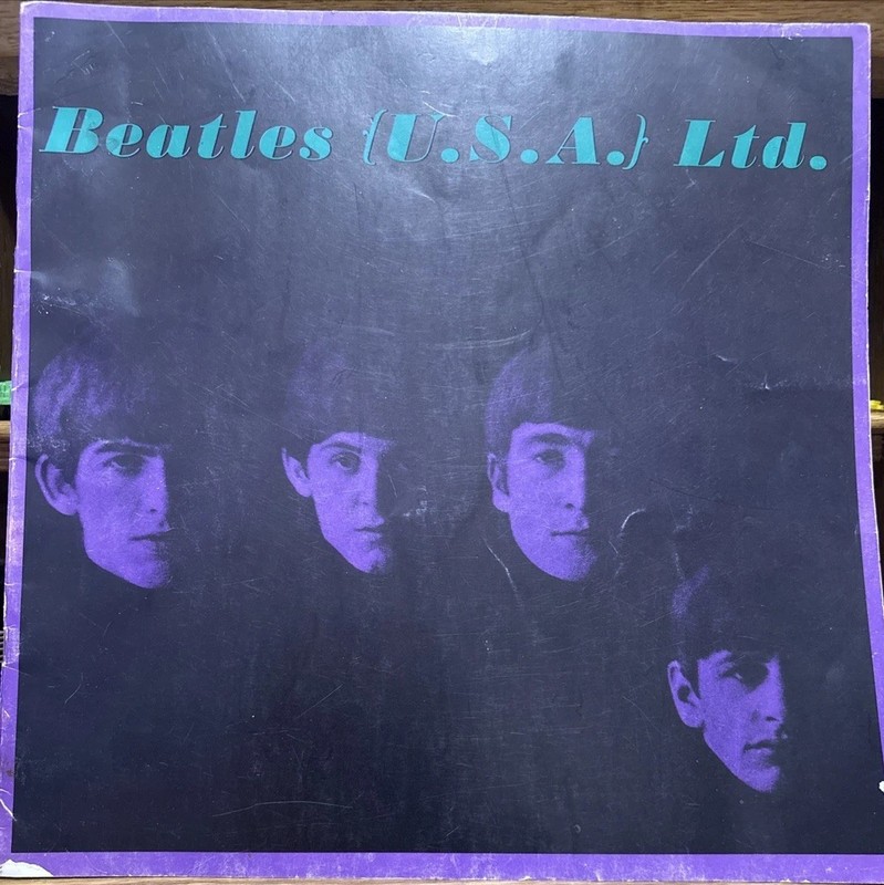Beatles Original 1964 USA Concert Tour Program Booklet