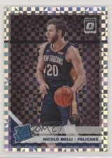 2019 Panini Donruss Optic Rated Rookie Checkerboard Prizm Nicolo Melli #163 7b5