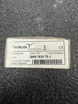 Telco Sensors SMR 7620 TS J Photoelectric Light Receiver Sensor, DC, 20mm