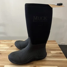 Muck Boot Company The Hoser High Boots Black Men’s 8/8.5 Women’s 9/9.5 NWT