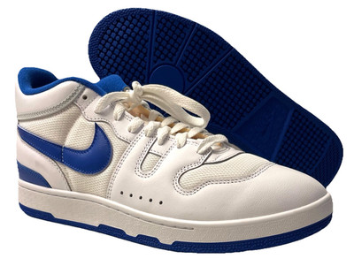 Nike Mac Attack Retro Tennis Shoes FB1447-100 White/Blue (Men's 11.5) No Box