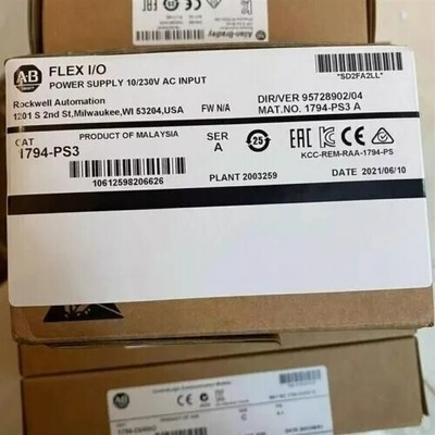 1PCS New Factory Sealed 1794-PS3 SER A FLEX I/O 24V-DC Power Supply Module #to