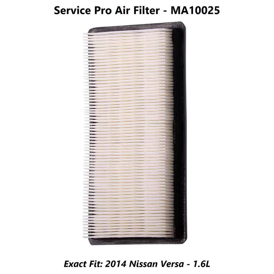 2014 Nissan Versa 1.6L Complete Oil, Air & Cabin Filter Kit (5W-30) Foto 4 de 4