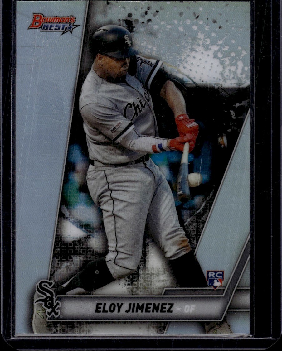 2019 Bowman's Best Refractor #18 Eloy Jimenez Chicago White Sox