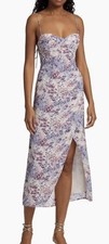 Women’s New Reformation Morning Dew Midi Floral Dress Size 4