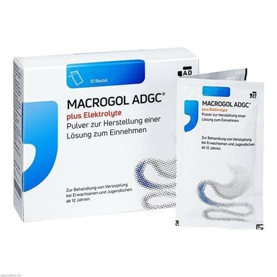 MACROGOL ADGC plus Elektrolyte Plv.z.H.e.L.z.Einn. 10 ST PZN 18084411