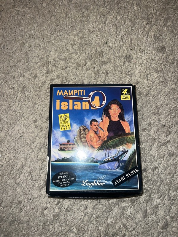 Atari St Maupiti Computer Game Vintage Retro