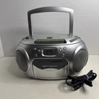 Emerson PD6548SL CD Player Cassette Boombox AM/FM Radio Portable Stereo Works