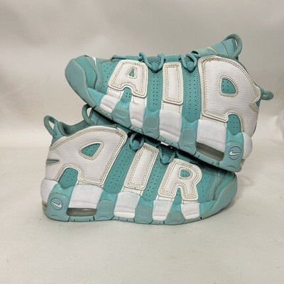 Nike Air More Uptempo GS  Island Green White 
