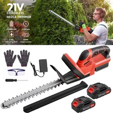 22Inch Cordless Hedge Trimmer Cordless Electric Hedge Trimmer w/2* 24V Battery