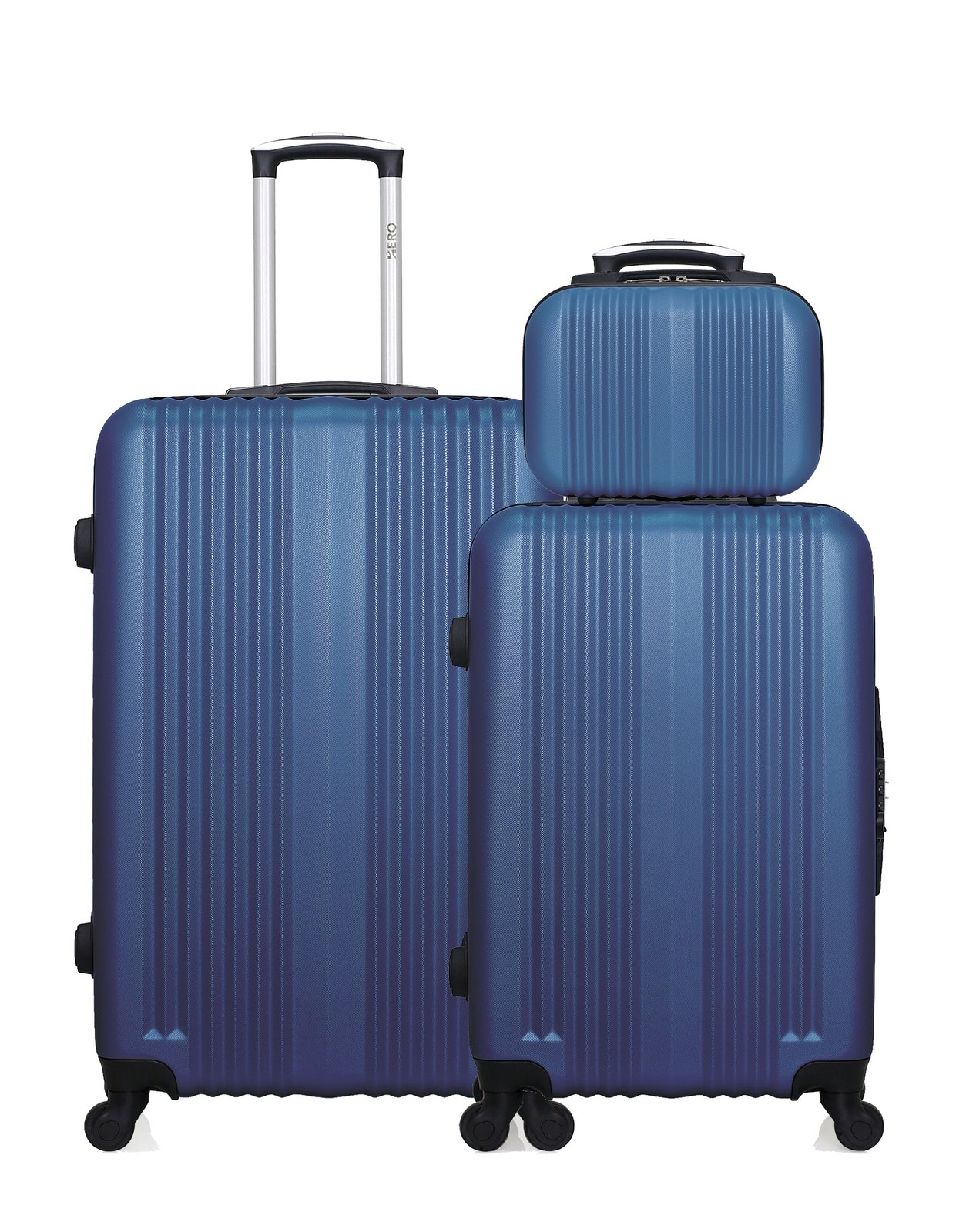 Valise grand format 4 roues LIPARI HERO avec poignée télescopique et vanity