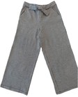 Janie And Jack Girls Navy Gingham Knit Wide Leg Pants Size 8 NWT — photo 1