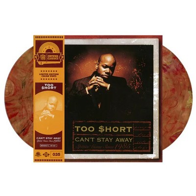 Too $hort Can't Stay Away (Vinyl) 12'' Album Coloured Vinyl (US IMPORT)