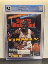 Sports Illustrated v74 #21 June 3 1991 Michael Jordan CGC 9.2 Sub Finally Bulls Sports Illustrated v74 #21 June 3 1991 Michael Jordan CGC 9.2 Sub Finally Bulls
