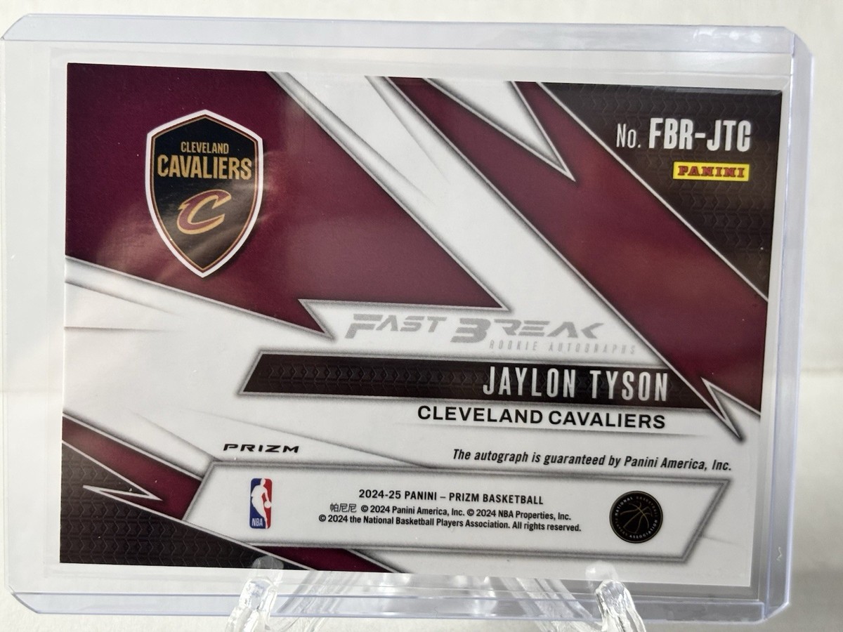 2024-25 Panini Prizm - Fast Break Rookie Autographs Jaylon