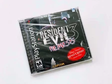 Resident Evil 3: Nemesis w/ Dino Crisis Demo + Hangtab (PS1 1999) [NEW / SEALED]