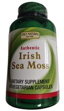 Only Natural - Authentic Irish Sea Moss Chondrus crispus 1000 mg 60 Veggie Cap