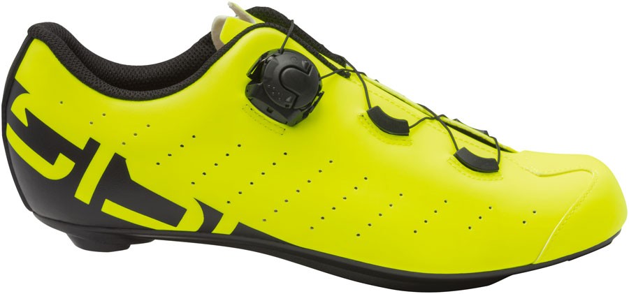 Sidi Fast 2 Road Cycling Shoes Men's Yellow Fluo/Black, Micr