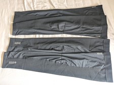 2x Gore Wear Leg Warmers Black Size M-L Pair