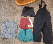 Boys Shorts And Extra Clothing Lot Size 4-5 4T 5T