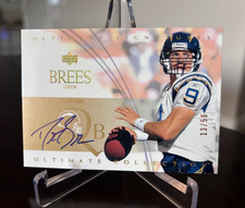 Drew Brees 2003 Upper Deck Ultimate Collection Signature 13/50