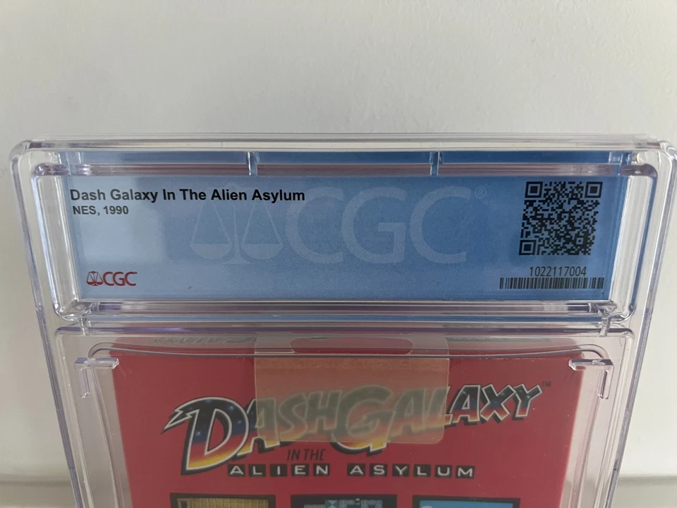 Dash Galaxy in Alien Asylum (Nintendo NES) CGC 9.6 A+ New Sealed Graded WATA VGA - Image 3 of 4