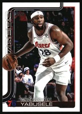 2025-26 Topps #26 Guerschon Yabusele Philadelphia 76ers
