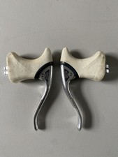 Vintage Bikes Japan Shimano SLR 105 BL-1051 Aero Brake Levers With White Hoods