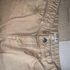    CAT  JACK Boys' Size 14 Tan Pants Straight Recto Flex Adjustable Waist NWT