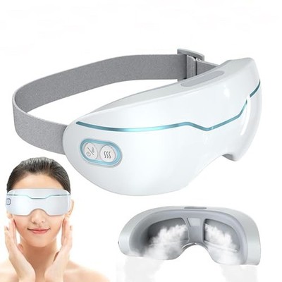 Eye Steamer Mask - Hot/Cold Therapy for Dry Eyes, Dark Circles & Puffiness