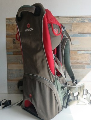 Little Life Cross Country S2 Baby/Toddler Backpack Carrier Red Grey Read  Discr UK