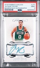 2018 FLAWLESS MOMENTOUS AUTOGRAPHS /25 JAYSON TATUM PSA 9 - None Graded Higher!