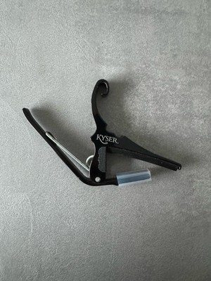 Kyser Quick Change Capo Kapodaster KG6B Konzertgitarre, schwarz