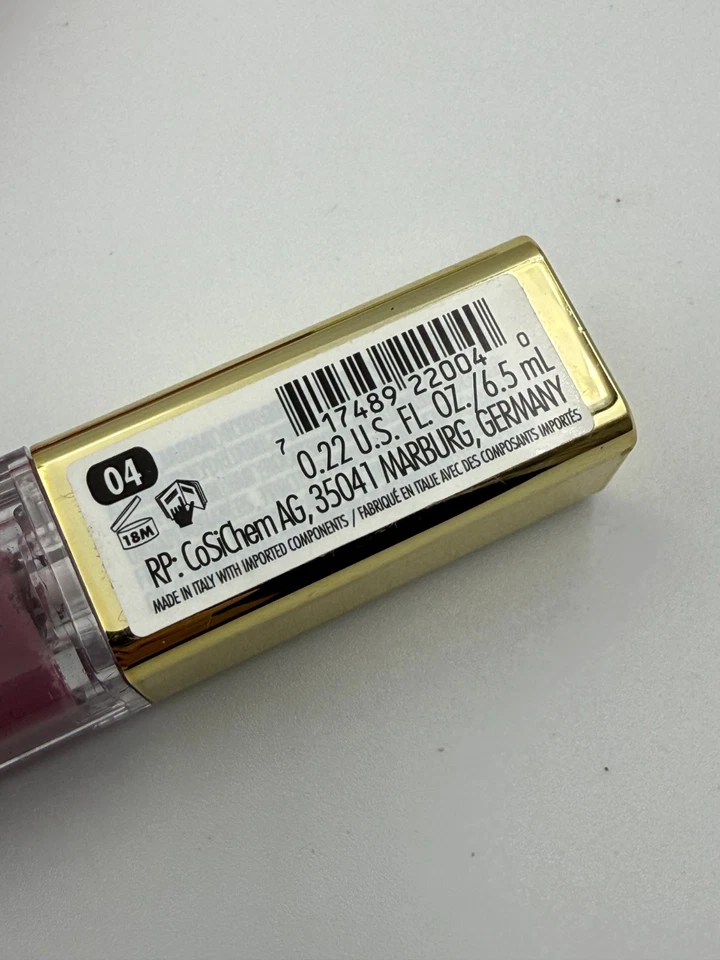 LOT OF 4 PCS Milani Amore Satin Matte Lip Crème Shade #04 PLUSH Luxueux NEW - Image 4 of 4