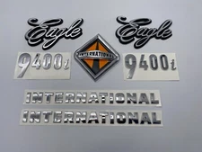 Fits International EAGLE 9400i Emblems FULL SET