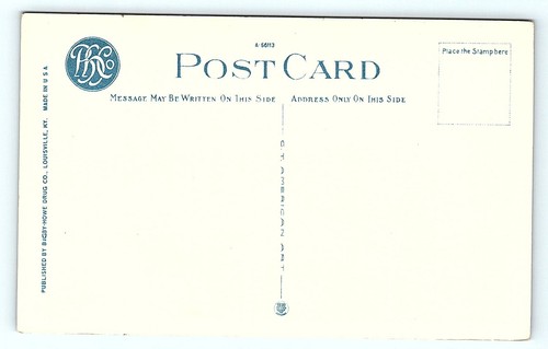 Postal Kentucky Club House Louisville Country Club, KY 1915 Street View - Imagen 2 de 3