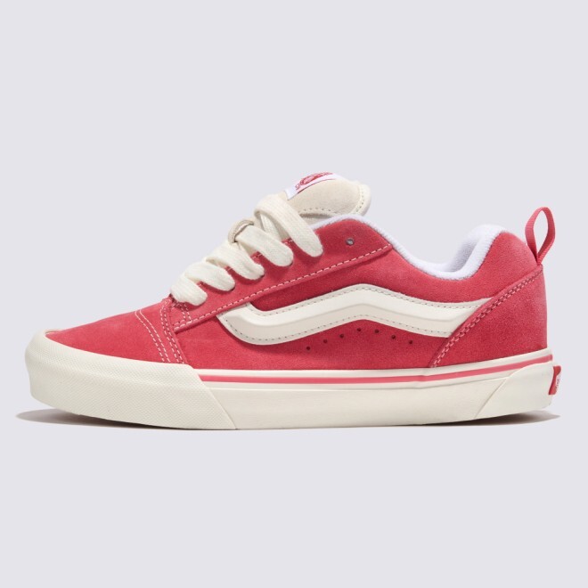 New Vans Knu Skool Skateboarding Shoes Retro Pink (VN0009QCBJ1