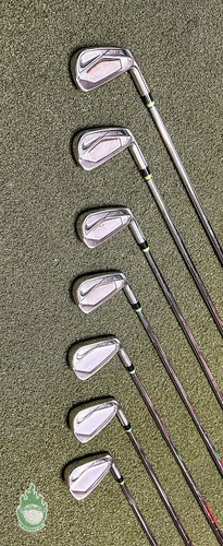 Used Nike Vapor Pro Combo Forged Irons 4-PW Tour 120 TX X-Stiff Steel Golf Set - Picture 7 of 10