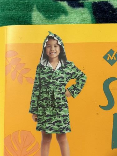 Kids Lizard Hooded Swim Robe Member's Mark Size XS (4/5) new - Picture 2 of 6