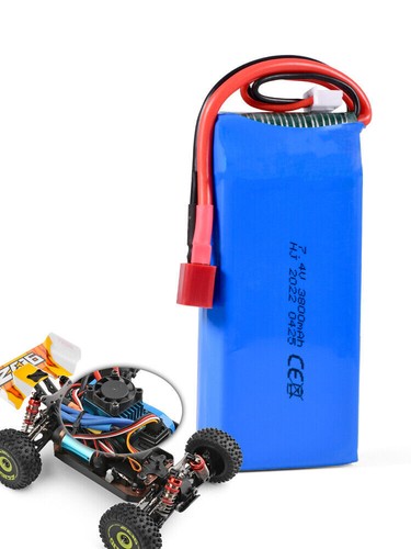 2S 7,4V 3800mAh LiPo Akku T Plug für Wltoys 144001 144010 124428 124019 124018 - Bild 11 von 11
