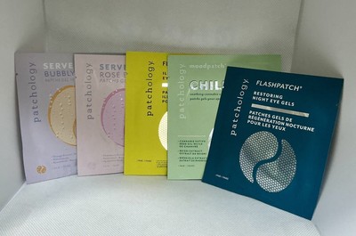 PATCHOLOGY 5 Pc Variety Under Eye Gels To Fit Your Eyes Different Needs New