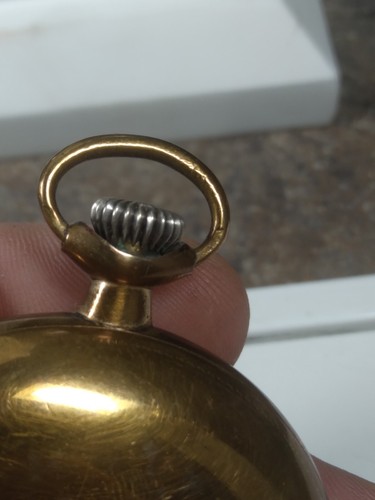 Working Antique 1908 Elgin 335 Gold Filled Pocket Watch - Picture 5 of 7