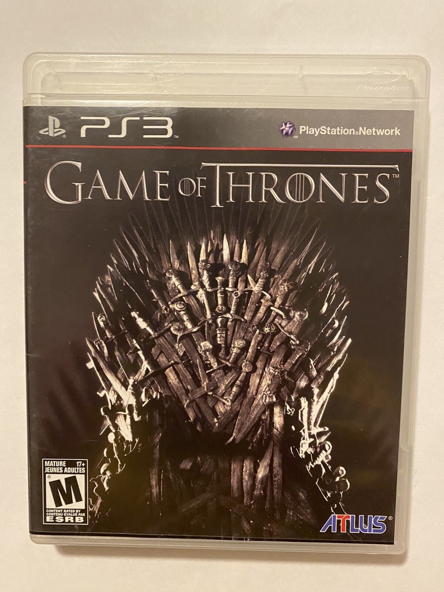Jeu PS3 Game Of Thrones Le Trône De Fer – Complet, Bon état – Sony PlayStation 3