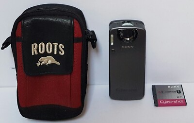 Sony Cyber-Shot DSC-M1 5.0MP Digital Camera Steel Gray Not Working Needs Repair