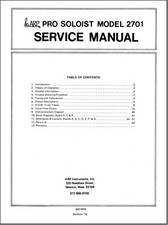 ARP PRO SOLOIST 2701 Service Manual Schematic Diagrams Schematic 60 pag 9001800