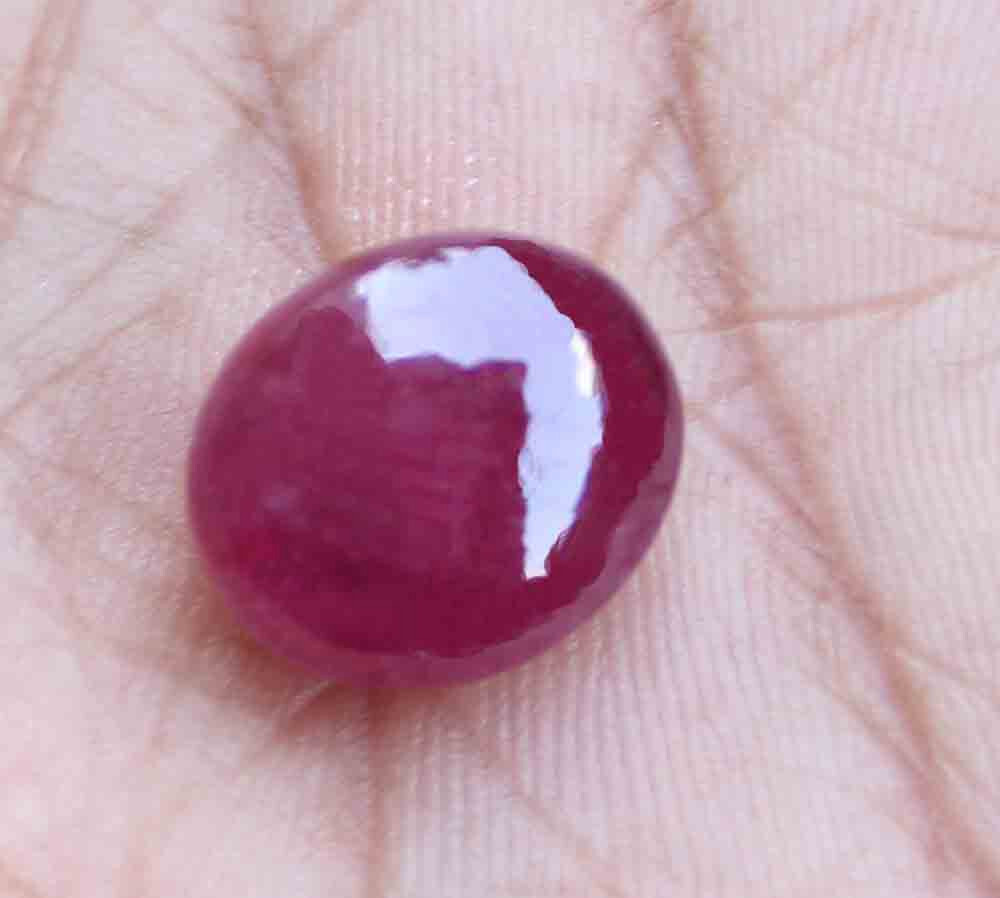 Natural Ruby Cab Oval Cabochon 11*14 Mm 16.40 CT Loose Gemstone | eBay