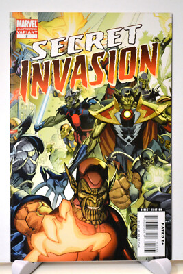 Secret Invasion issue #2 Variant Cover Marvel Comics 2nd Print NM
