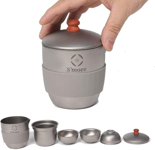 Backpacking Cookware S'more Titanium Cooking Set - S'MORE USA