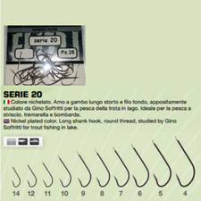 Ami Tubertini Serie 20 NICHELAT0  25pz AGONISMO TROTA LAGO TREMARELLA