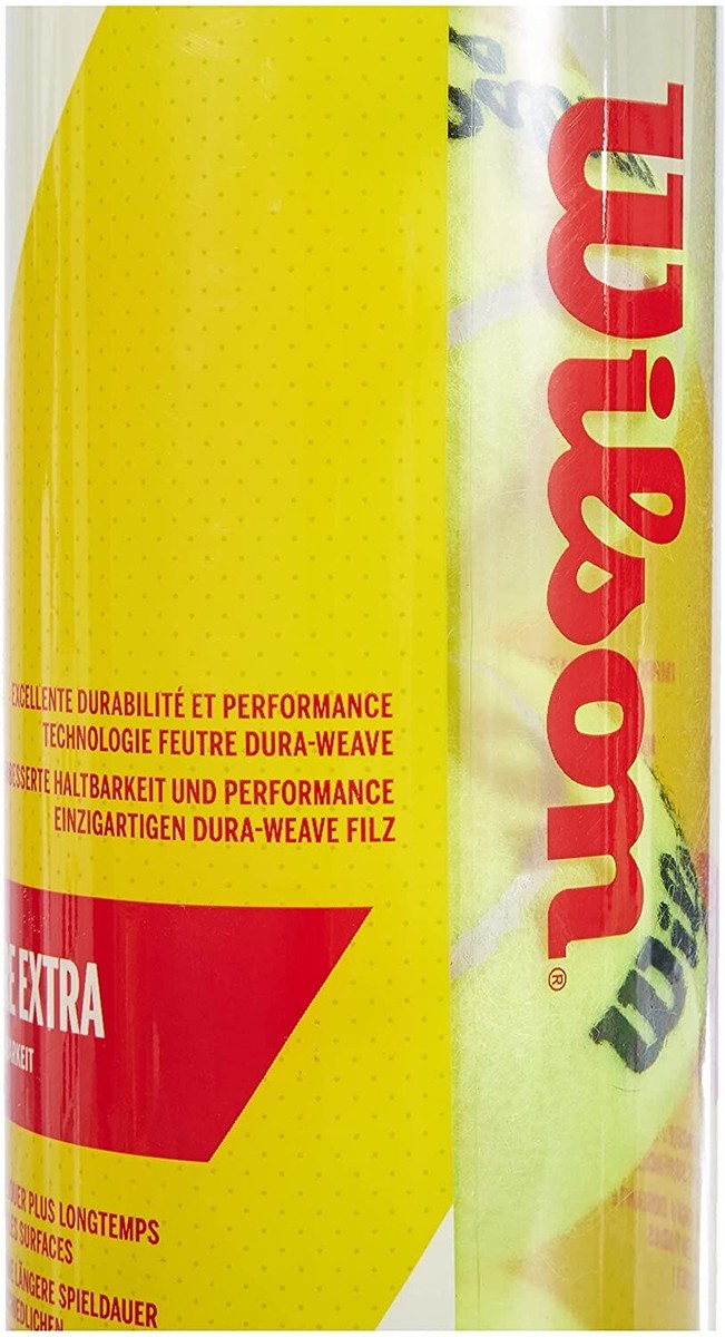 Wilson Champ Extra Duty Tennis Balls (4 Balls) FREE SHIPPING